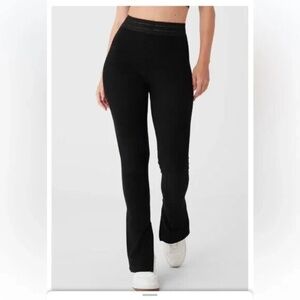 Alo yoga Seamless Luxe Terry High-Waist Cuddle Legging Black S